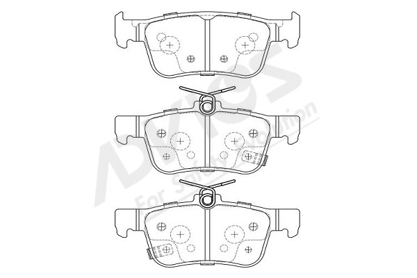 Brake Pad Set, disc brake (C2N149Y)