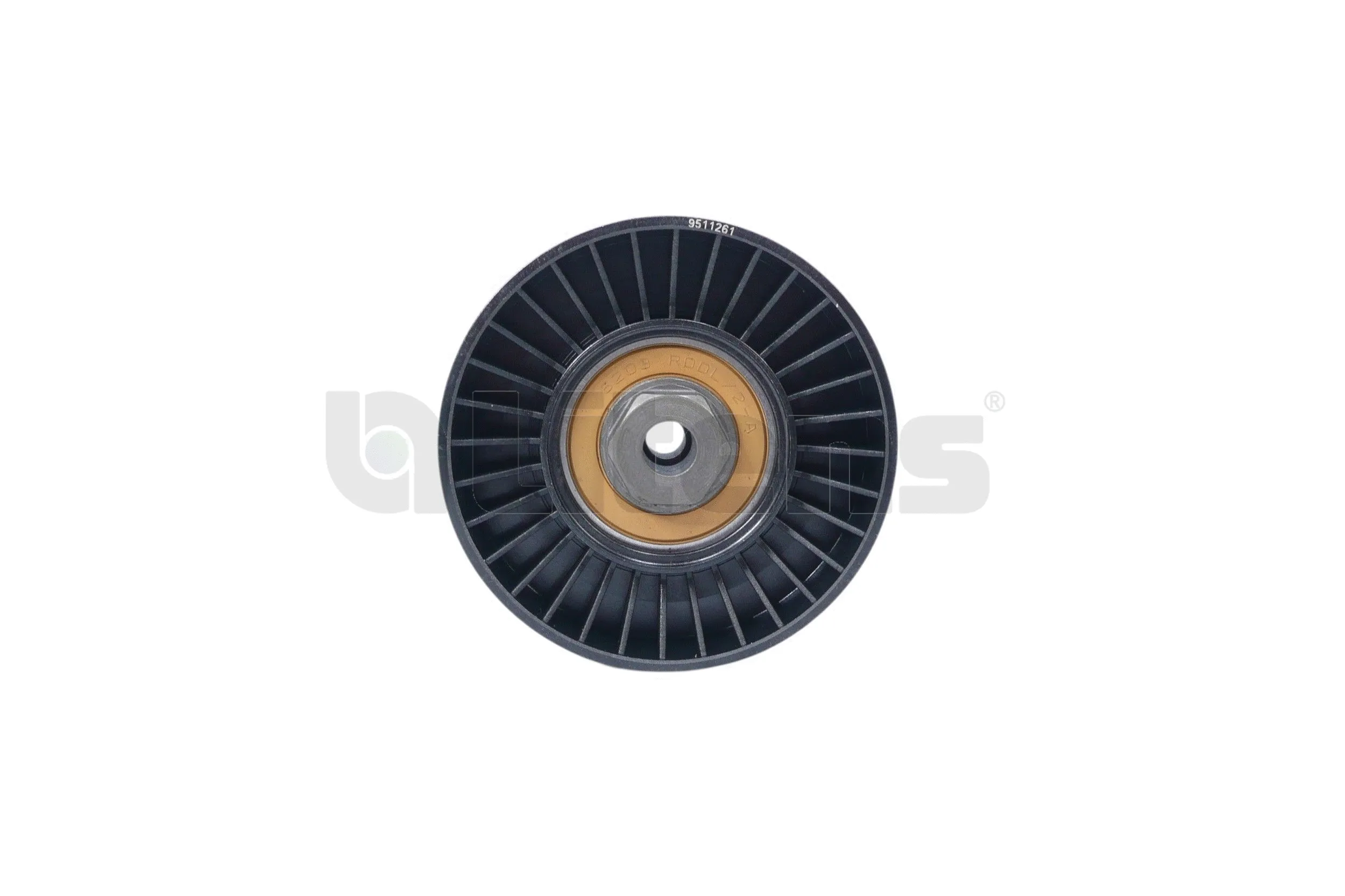 Deflection/Guide Pulley, V-ribbed belt