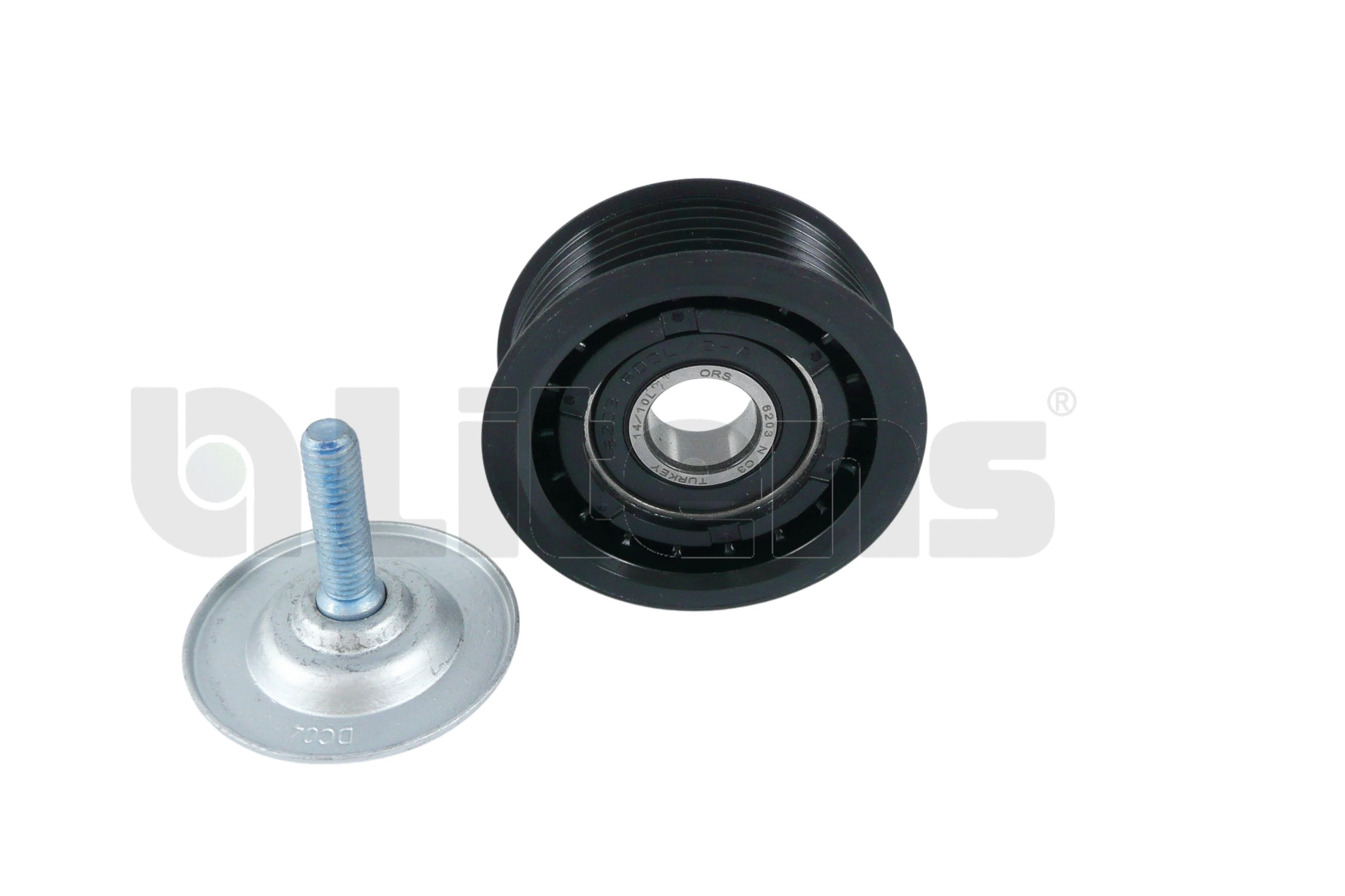 Deflection/Guide Pulley, V-ribbed belt