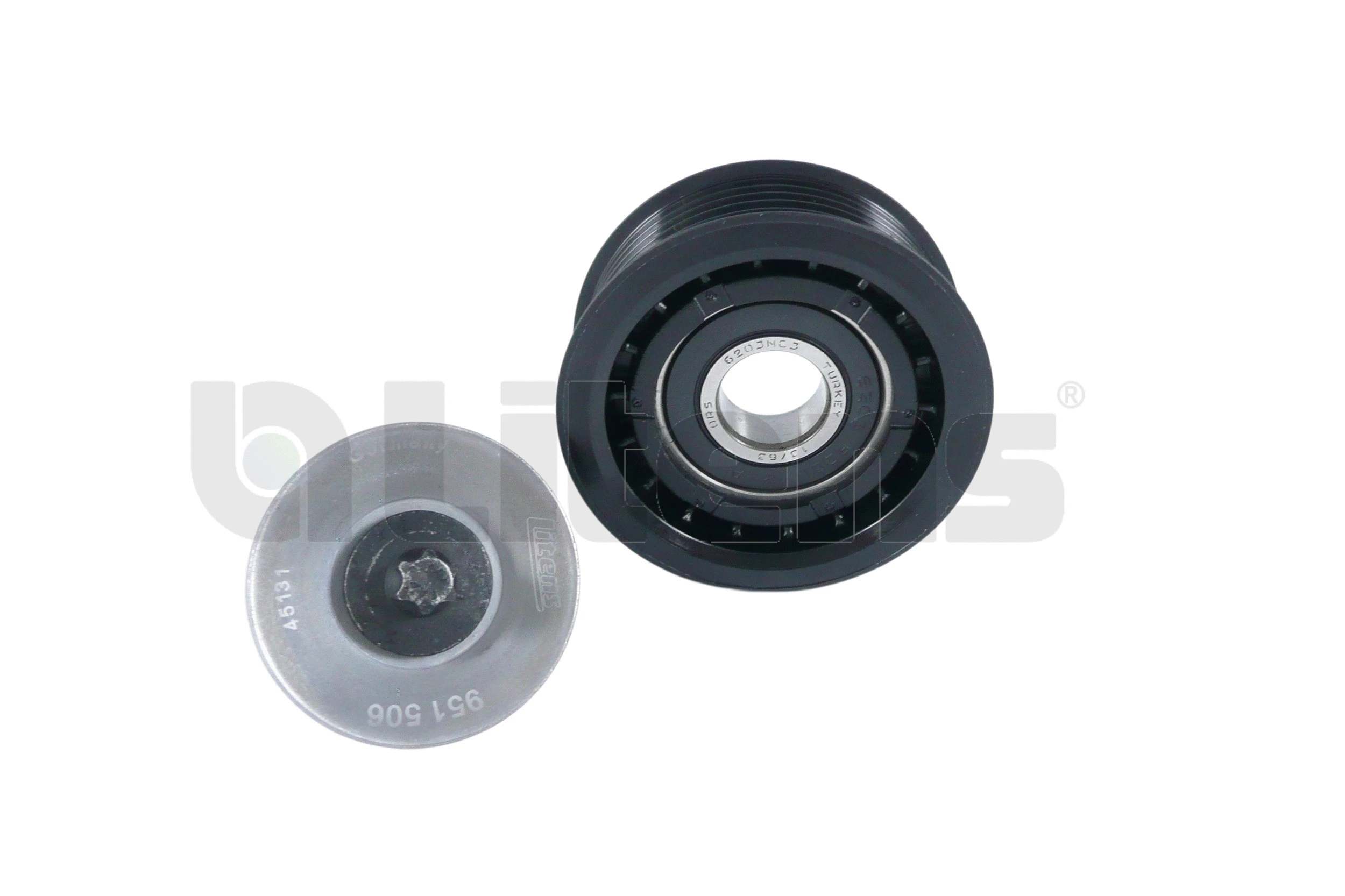 Deflection/Guide Pulley, V-ribbed belt