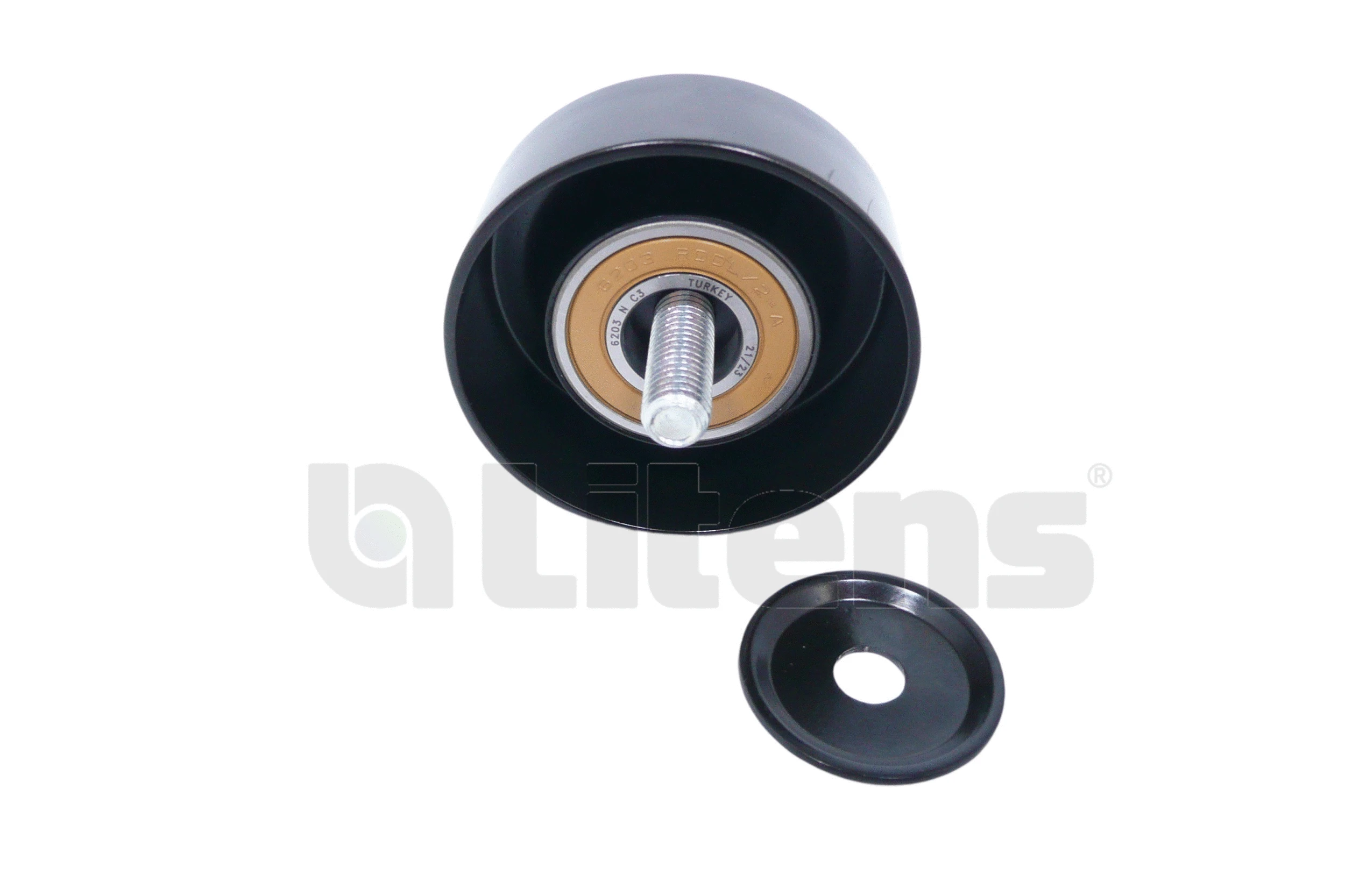 Deflection/Guide Pulley, V-ribbed belt (9511236)
