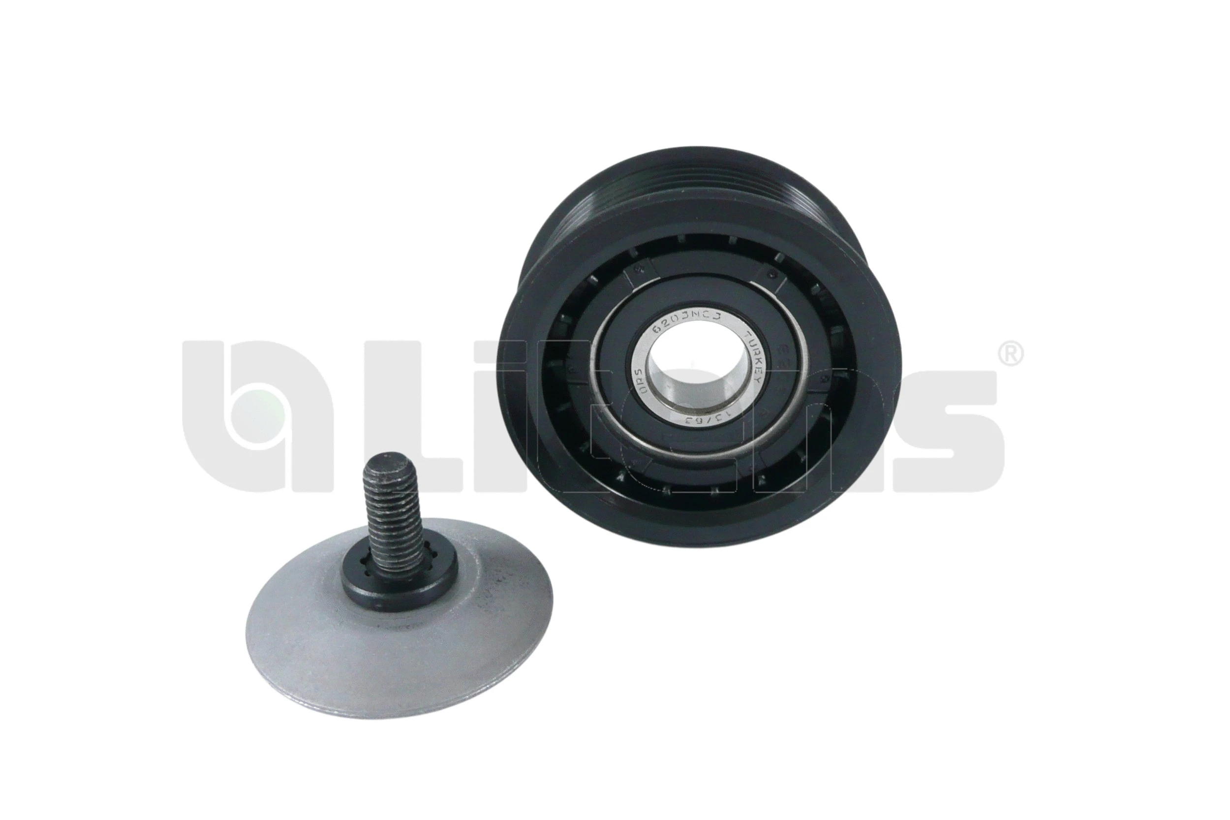 Deflection/Guide Pulley, V-ribbed belt