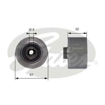 Deflection/Guide Pulley, timing belt (T42066)