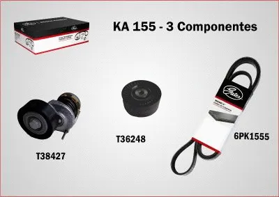 V-Ribbed Belt Set (KA155)