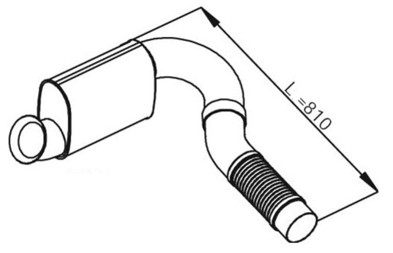 Exhaust Pipe (32805)
