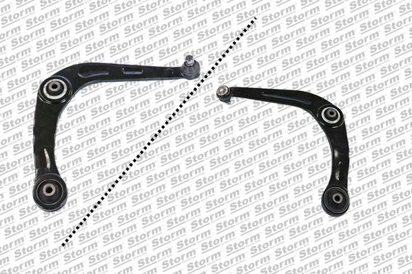 Control/Trailing Arm, wheel suspension (70551)