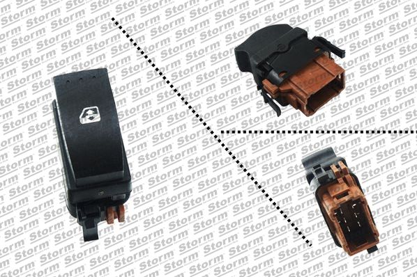 Switch, window regulator (61045)