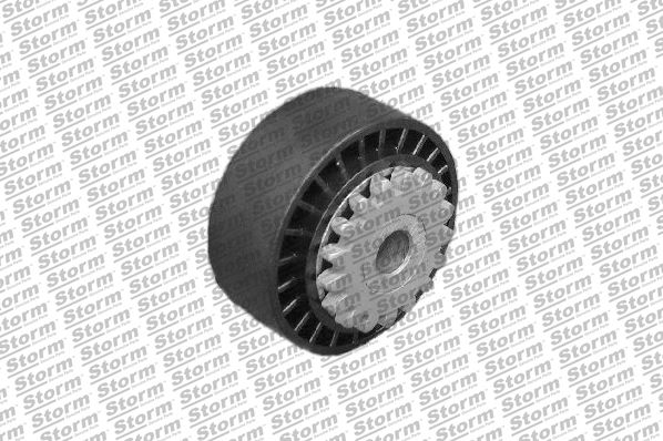 Tensioner Pulley, V-ribbed belt (88598)