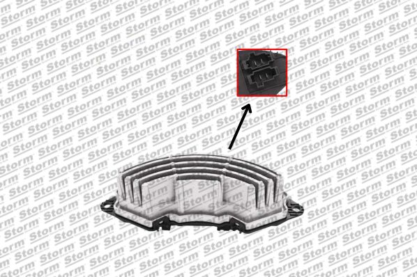 Resistor, interior blower (777030)