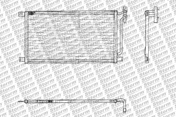 Condenser, air conditioning (18010)
