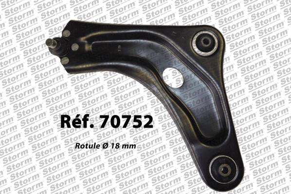 Control/Trailing Arm, wheel suspension (70752)
