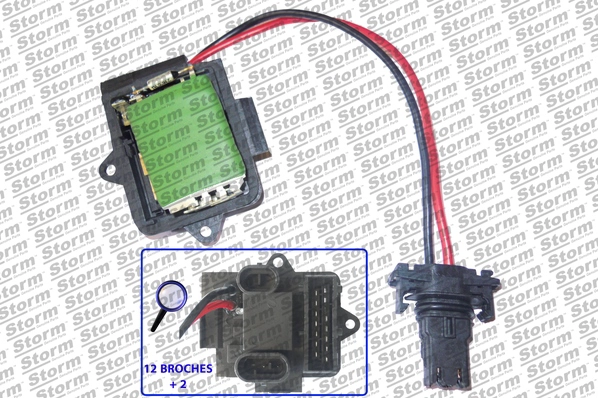 Resistor, interior blower (888704)