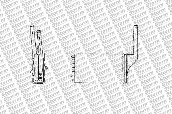 Heat Exchanger, interior heating (20004)