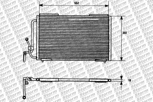 Condenser, air conditioning (72014)
