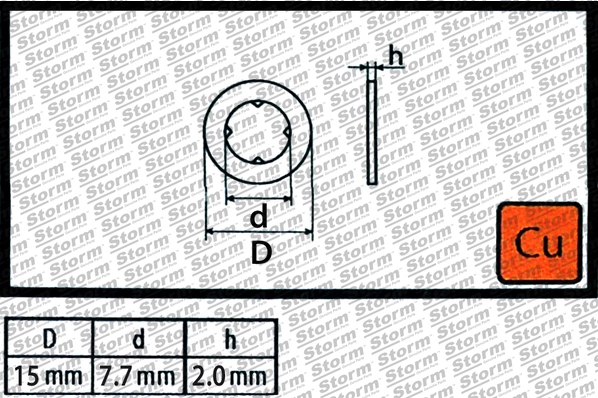 Seal Kit, injector nozzle (46000000716)