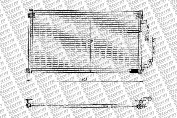 Condenser, air conditioning (27005)