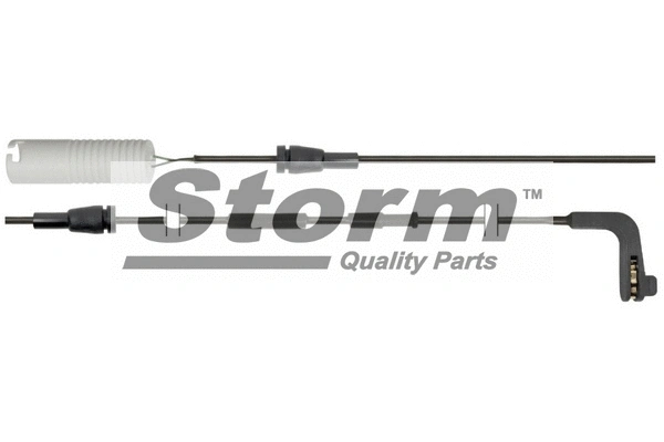 Warning Contact, brake pad wear (F9741)
