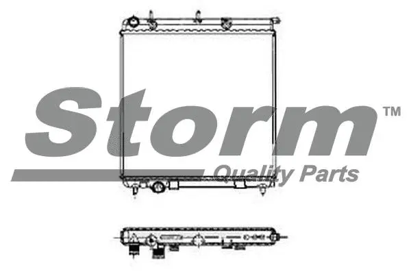 Link/Coupling Rod, stabiliser bar (F0213CI)