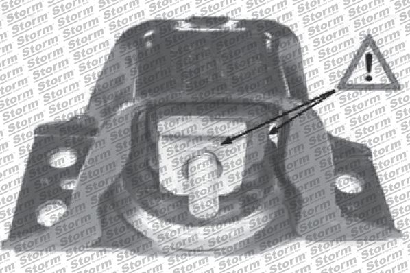 Mounting, engine (F5085)