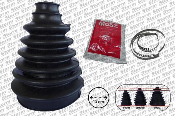 Bellow, drive shaft (650000)