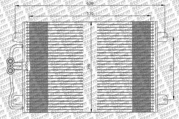 Condenser, air conditioning (87109)