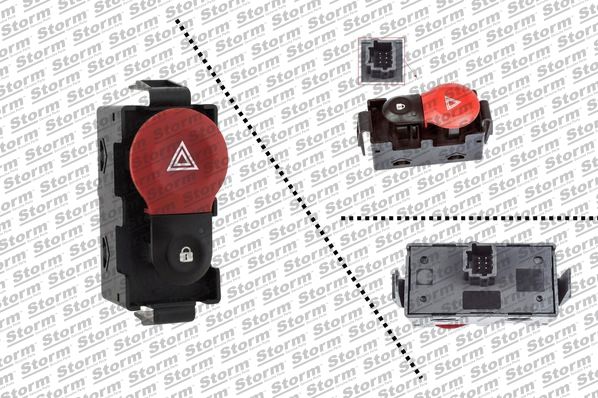 Hazard Warning Light Switch (80951)