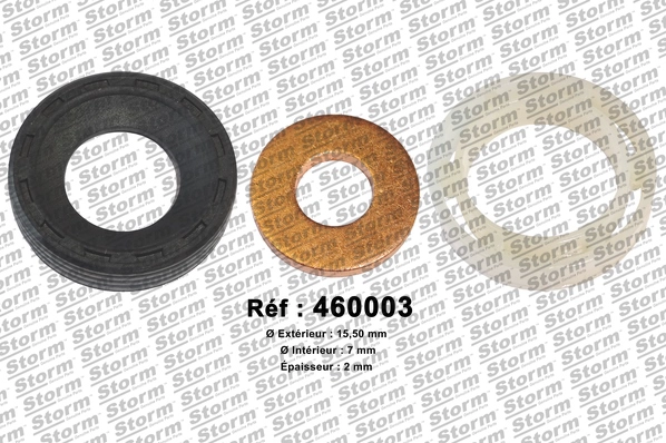 Seal Kit, injector nozzle (460003)