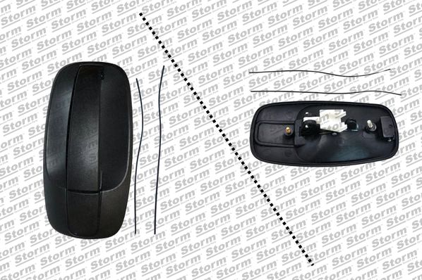 Exterior Door Handle (83529)