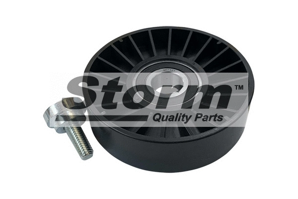 Deflection/Guide Pulley, V-ribbed belt (F4444)