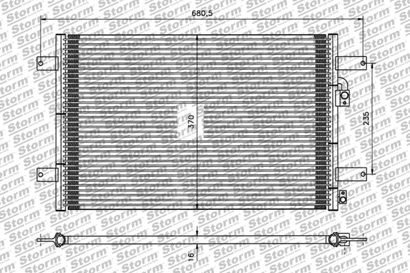 Condenser, air conditioning (48503)