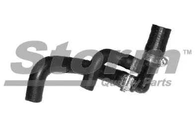 Hose, heat exchanger (heating) (F8384)