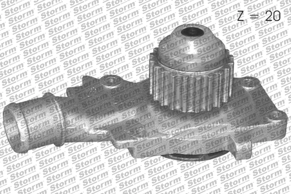 Water Pump, engine cooling (PA10535)