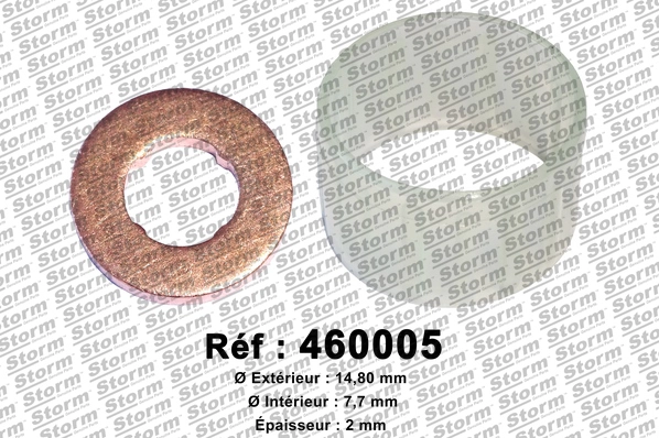 Seal Kit, injector nozzle (460005)
