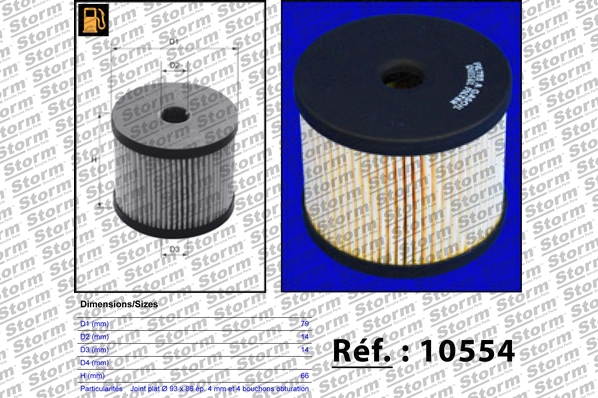 Fuel Filter (10554)