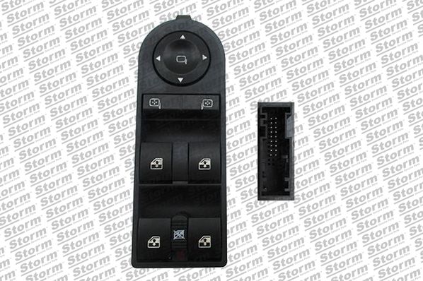 Switch, window regulator (61025)