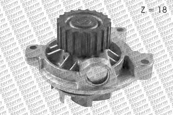 Water Pump, engine cooling (PA10738)