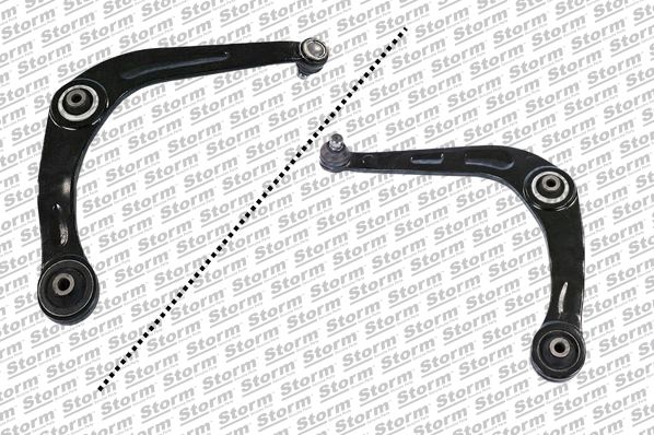 Control/Trailing Arm, wheel suspension (70552)