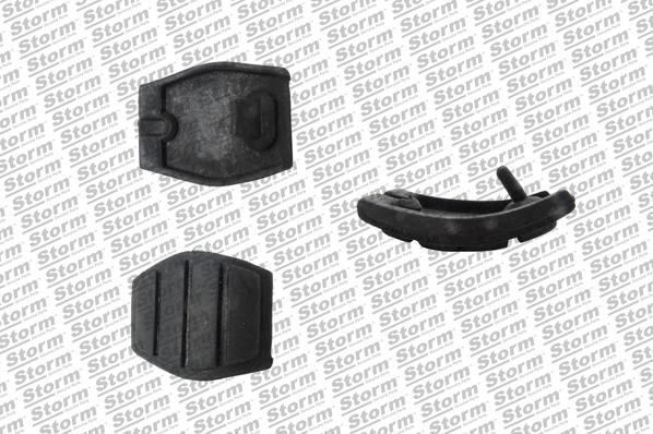 Pedal Pad, brake pedal (F0417)