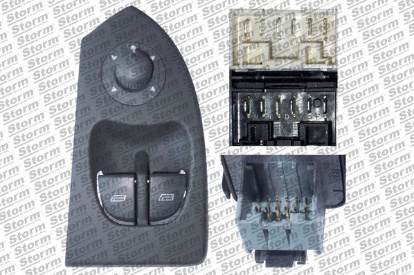 Switch, window regulator (29065)