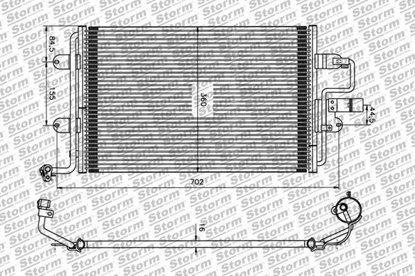 Condenser, air conditioning (97002)