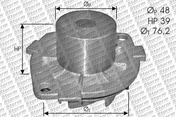 Water Pump, engine cooling (PA10746)