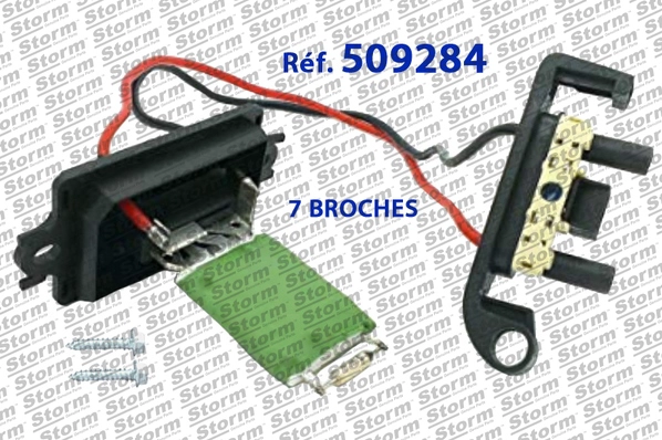 Resistor, interior blower (509284)