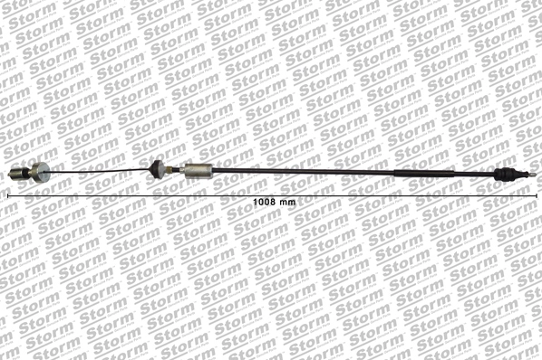 Cable Pull, clutch control (410186)