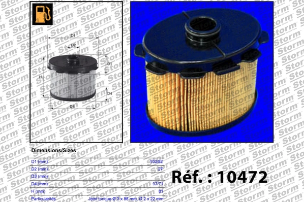 Fuel Filter (10472)