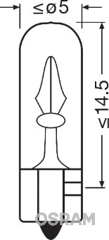 Bulb, instrument lighting (2722)