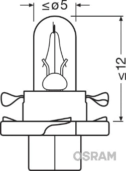 Bulb, instrument lighting (2352MFX6)