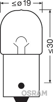 Bulb, direction indicator (5009)