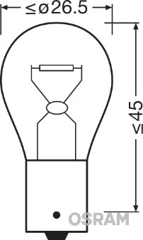 Bulb, stop/tail light (7508LDR-01B)