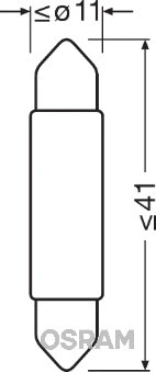 Bulb, interior light (6441CW-01B)