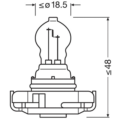 Bulb, direction indicator